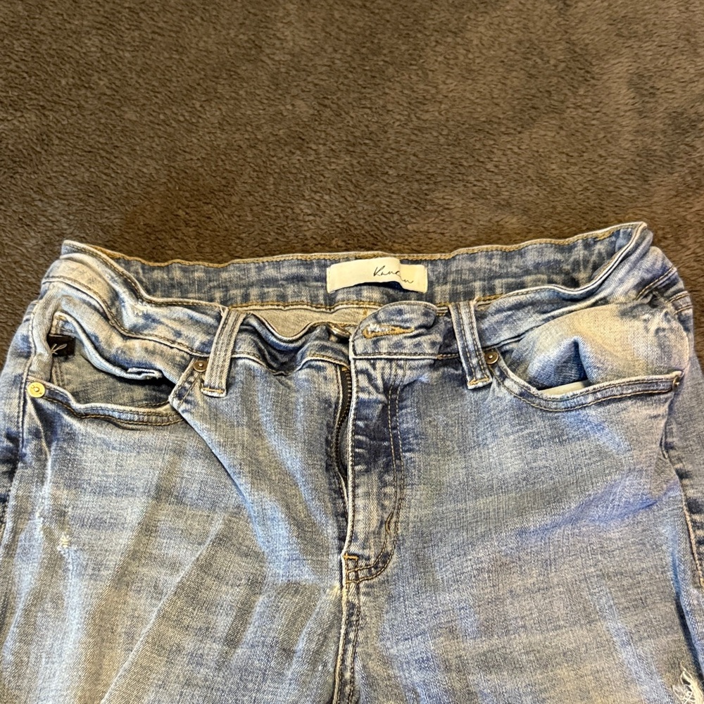 KanCan Light Blue Boyfriend Jeans